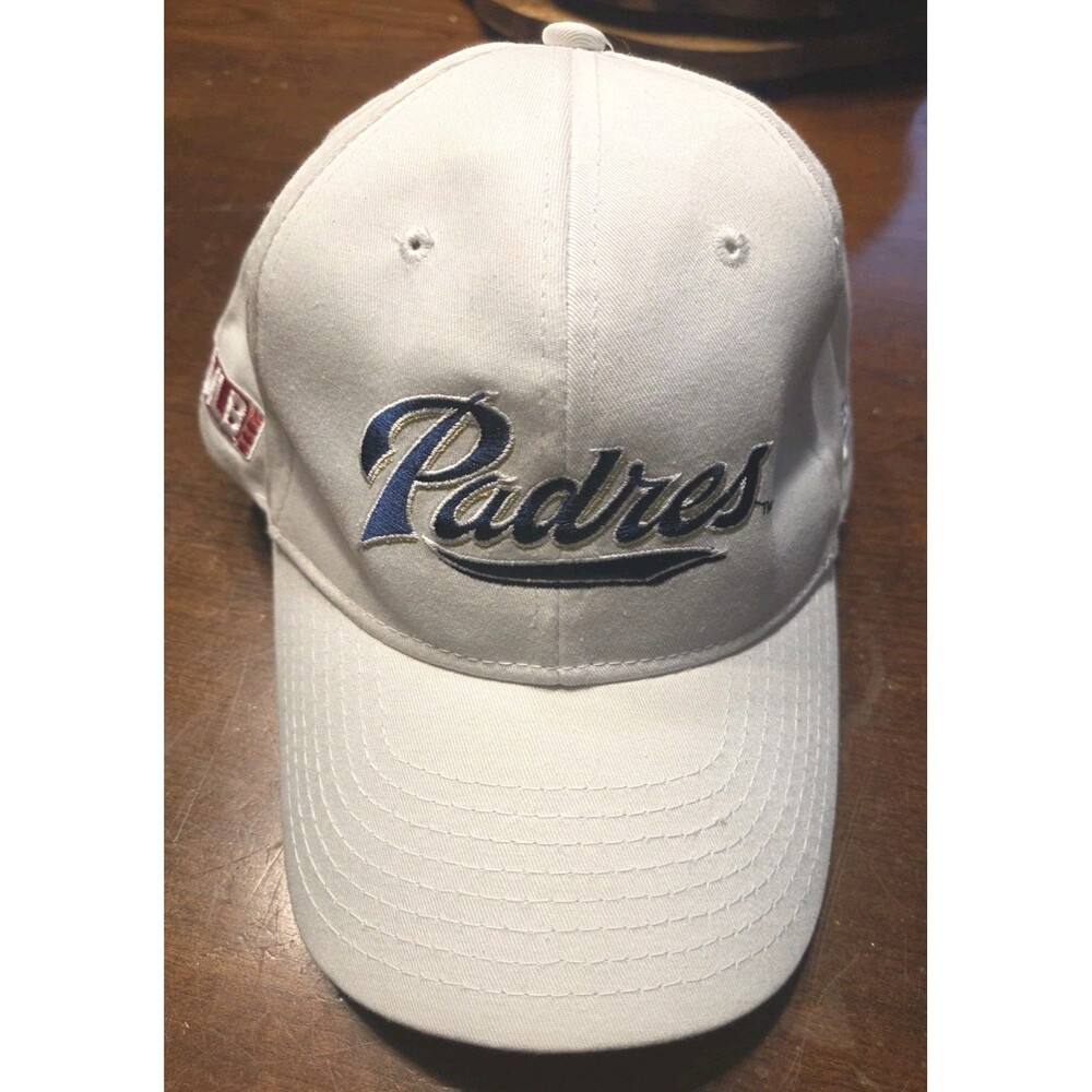 San Diego Padres New Era Hat Cap White MLB The Show 16 PlayStation Promo Cotton